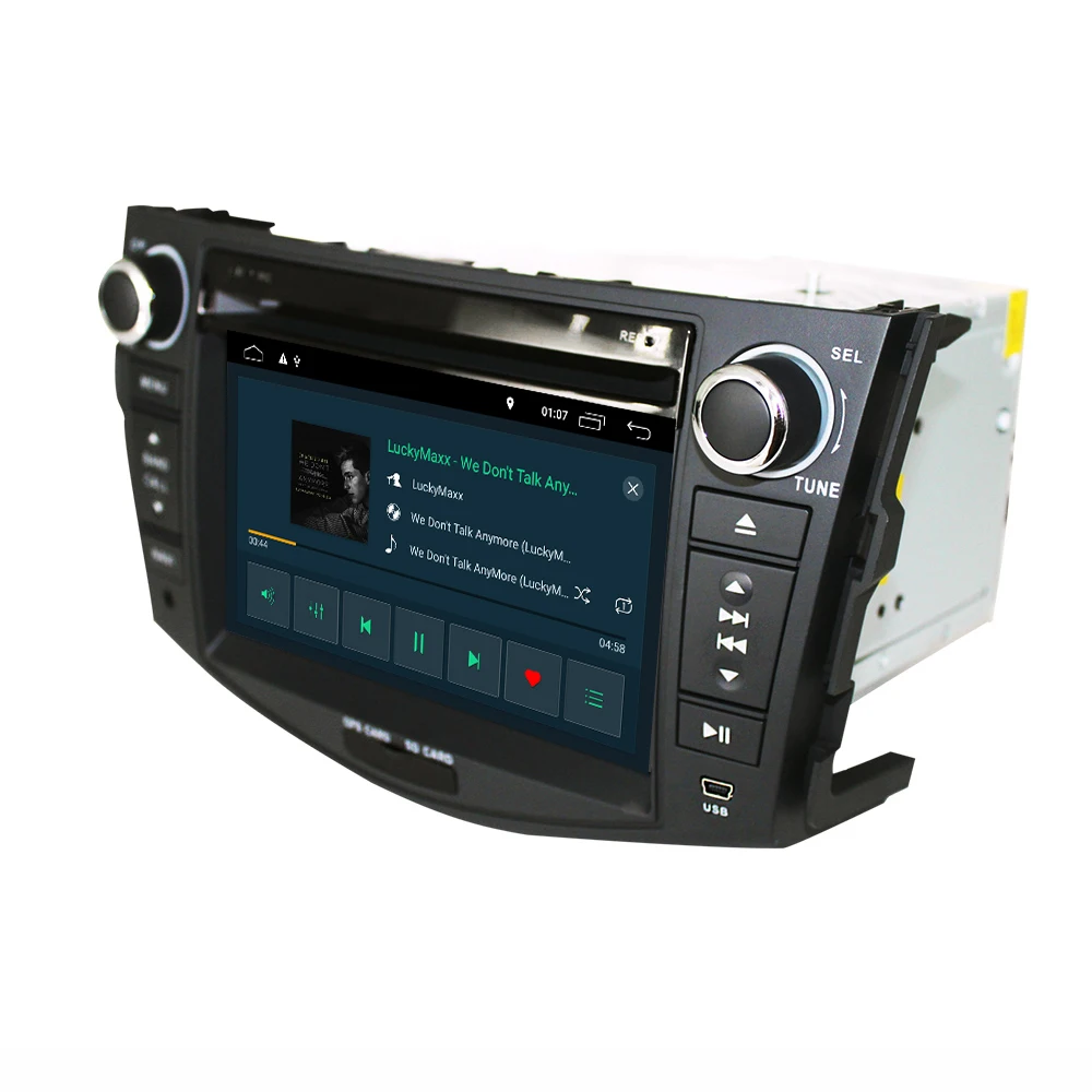 Eunavi 2 din Android 10 TDA7851 coche radio dvd multimedia